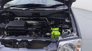 Used 2010 Hyundai Santro Xing [2007-2014] GLS Petrol Manual engine ENGINE LEFT SIDE HINGE & APRON VIEW