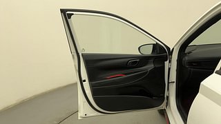 Used 2021 Hyundai i20 N Line N8 1.0 Turbo DCT Petrol Automatic interior LEFT FRONT DOOR OPEN VIEW