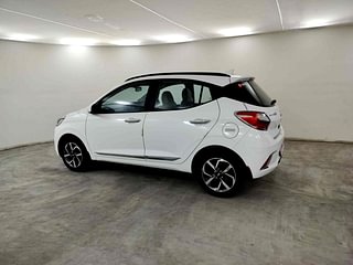 Used 2022 Hyundai Grand i10 Nios Asta AMT 1.2 Kappa VTVT Petrol Automatic exterior LEFT REAR CORNER VIEW