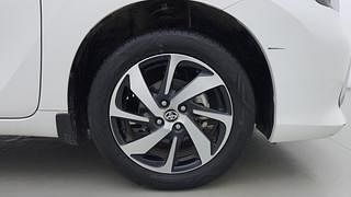 Used 2022 Toyota Glanza G Petrol Manual tyres RIGHT FRONT TYRE RIM VIEW