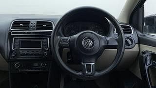 Used 2014 Volkswagen Polo [2010-2014] Highline1.2L (P) Petrol Manual interior STEERING VIEW