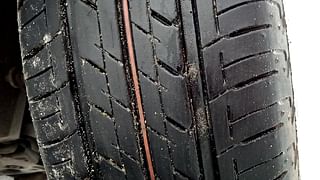 Used 2021 Maruti Suzuki Ignis [2017-2020] Sigma MT Petrol Petrol Manual tyres LEFT FRONT TYRE TREAD VIEW