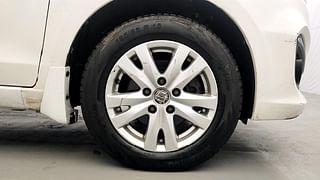 Used 2017 Maruti Suzuki Ertiga [2015-2018] VDI ABS LIMITED EDITION Diesel Manual tyres RIGHT FRONT TYRE RIM VIEW