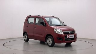 Used 2013 Maruti Suzuki Wagon R 1.0 [2013-2019] LXi CNG Petrol+cng Manual exterior RIGHT FRONT CORNER VIEW