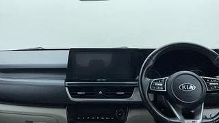 Used 2019 Kia Seltos GTX Plus DCT Petrol Automatic interior MUSIC SYSTEM & AC CONTROL VIEW