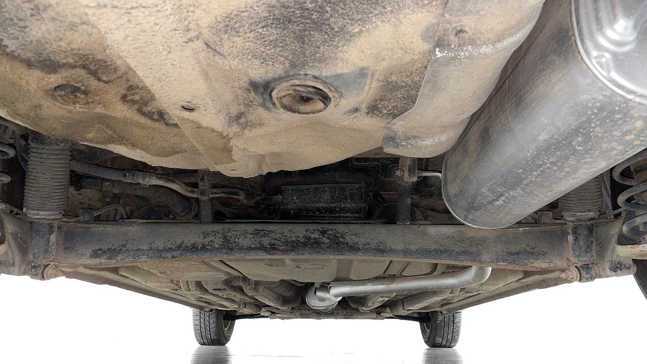 Used 2014 Hyundai Verna [2011-2015] Fluidic 1.4 VTVT Petrol Manual extra REAR UNDERBODY VIEW (TAKEN FROM REAR)