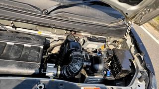 Used 2017 Mahindra KUV100 NXT K2+ 6 STR Petrol Manual engine ENGINE LEFT SIDE HINGE & APRON VIEW