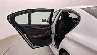 Used 2018 BMW 5 Series [2017-2021] 530d M Sport Diesel Automatic interior LEFT REAR DOOR OPEN VIEW
