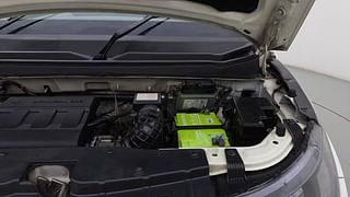 Used 2016 Mahindra KUV100 [2015-2017] K4 6 STR Petrol Manual engine ENGINE LEFT SIDE HINGE & APRON VIEW