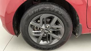 Used 2020 Hyundai Grand i10 Nios Sportz 1.2 Kappa VTVT Petrol Manual tyres LEFT FRONT TYRE RIM VIEW