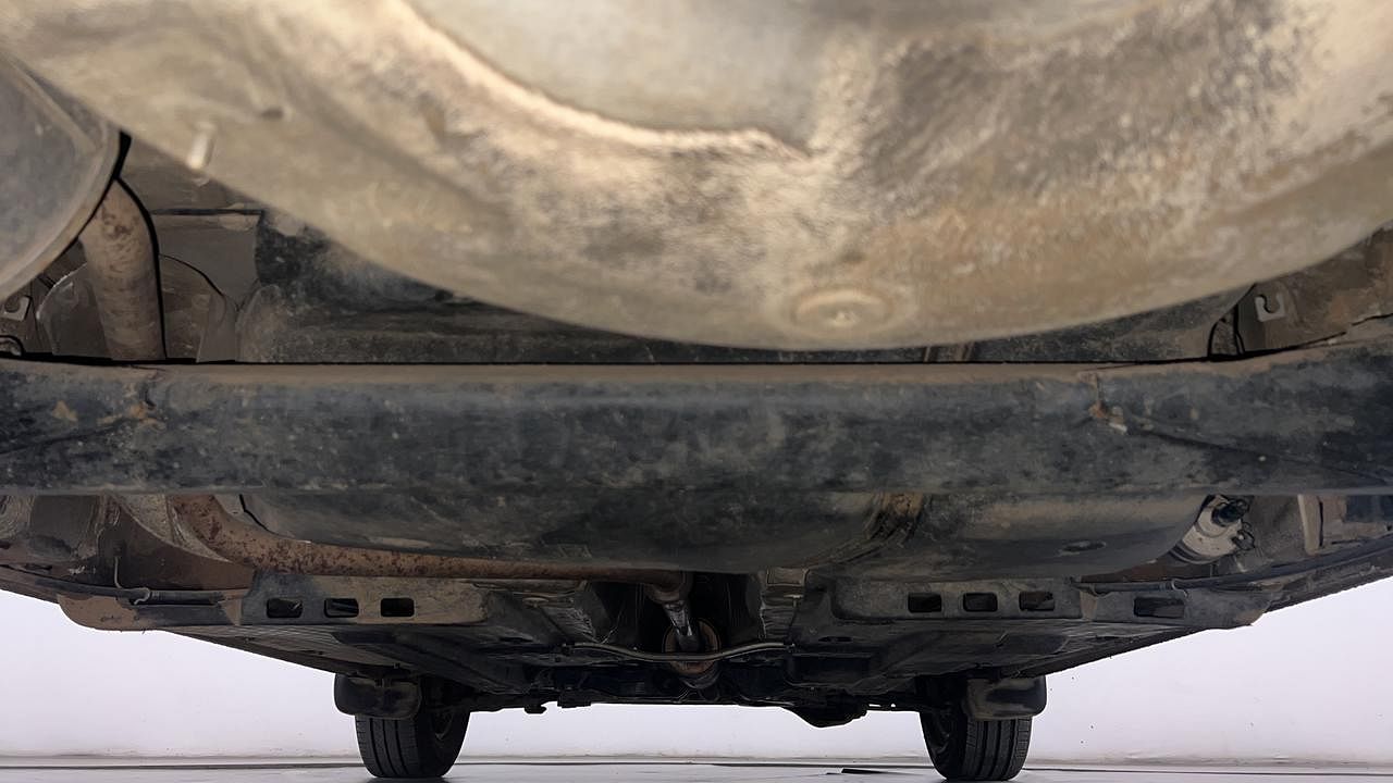 Used 2015 Volkswagen Polo [2015-2019] Trendline 1.2L (P) Petrol Manual extra REAR UNDERBODY VIEW (TAKEN FROM REAR)
