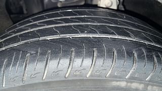 Used 2018 Mahindra Marazzo M6 Diesel Manual tyres LEFT FRONT TYRE TREAD VIEW