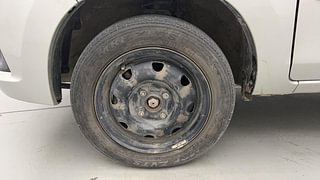 Used 2017 Maruti Suzuki Alto K10 [2014-2019] VXi (O) Petrol Manual tyres LEFT FRONT TYRE RIM VIEW