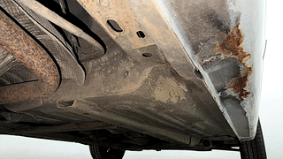 Used 2012 Ford Figo [2010-2015] Duratec Petrol ZXI 1.2 Petrol Manual extra REAR RIGHT UNDERBODY VIEW