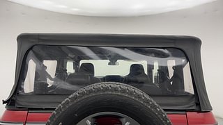 Used 2021 Mahindra Thar LX 4 STR Convertible Diesel AT Diesel Automatic exterior BACK WINDSHIELD VIEW