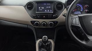 Used 2017 Hyundai Xcent [2017-2019] SX Petrol Petrol Manual interior MUSIC SYSTEM & AC CONTROL VIEW