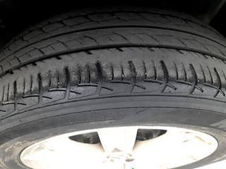 Used 2015 Volkswagen Polo [2015-2019] Highline1.2L (P) Petrol Manual tyres LEFT REAR TYRE TREAD VIEW