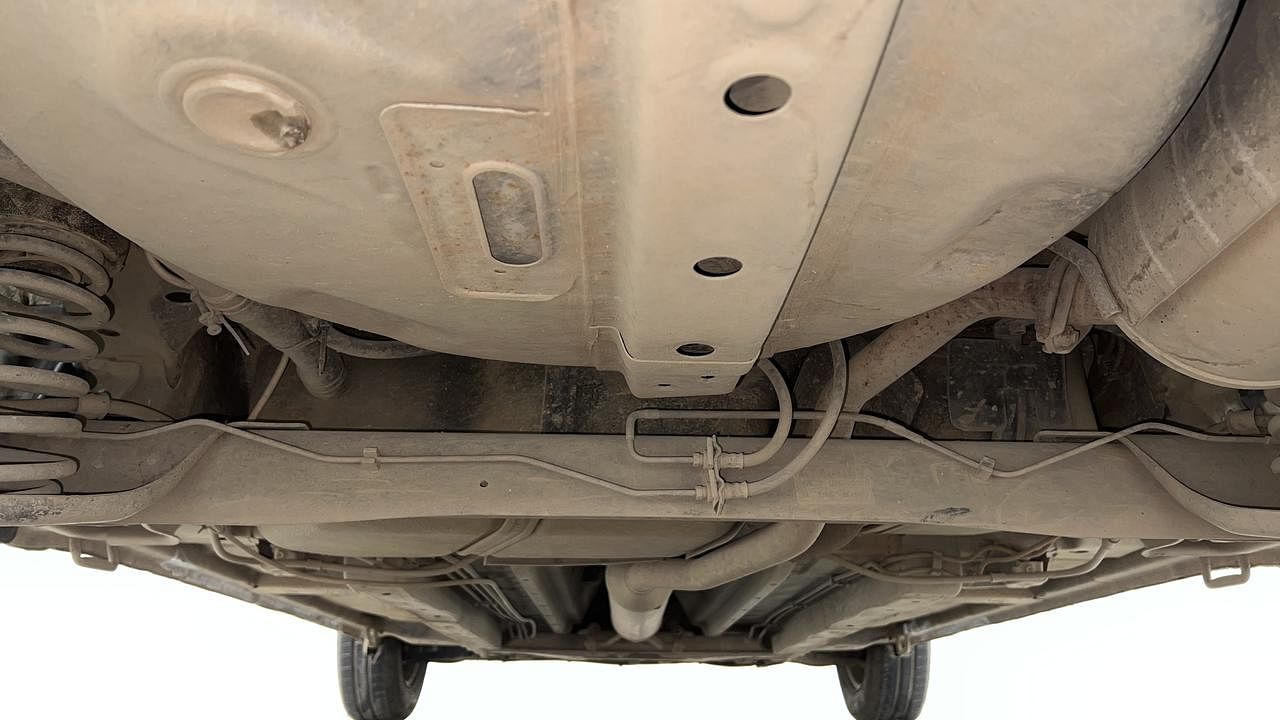 Used 2014 Maruti Suzuki Ritz [2012-2017] VXI CNG (Outside Fitted) Petrol+cng Manual extra REAR UNDERBODY VIEW (TAKEN FROM REAR)