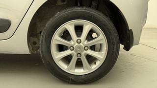 Used 2015 Hyundai Grand i10 [2013-2017] Asta AT 1.2 Kappa VTVT Petrol Automatic tyres LEFT REAR TYRE RIM VIEW