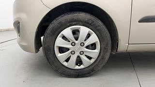 Used 2012 Hyundai i10 [2010-2016] Magna Petrol Petrol Manual tyres LEFT FRONT TYRE RIM VIEW