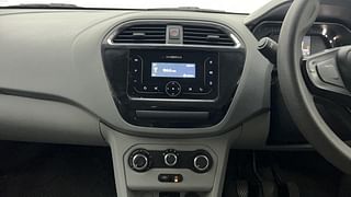 Used 2021 Tata Tigor XM Petrol Manual interior MUSIC SYSTEM & AC CONTROL VIEW