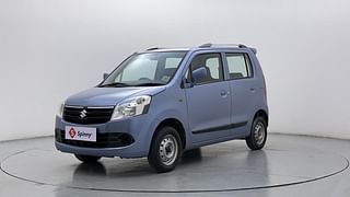 Used 2010 Maruti Suzuki Wagon R 1.0 [2010-2019] LXi Petrol Manual exterior LEFT FRONT CORNER VIEW