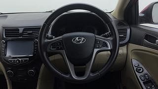 Used 2016 Hyundai Fluidic Verna 4S [2015-2017] 1.6 VTVT SX Opt Petrol Manual interior STEERING VIEW