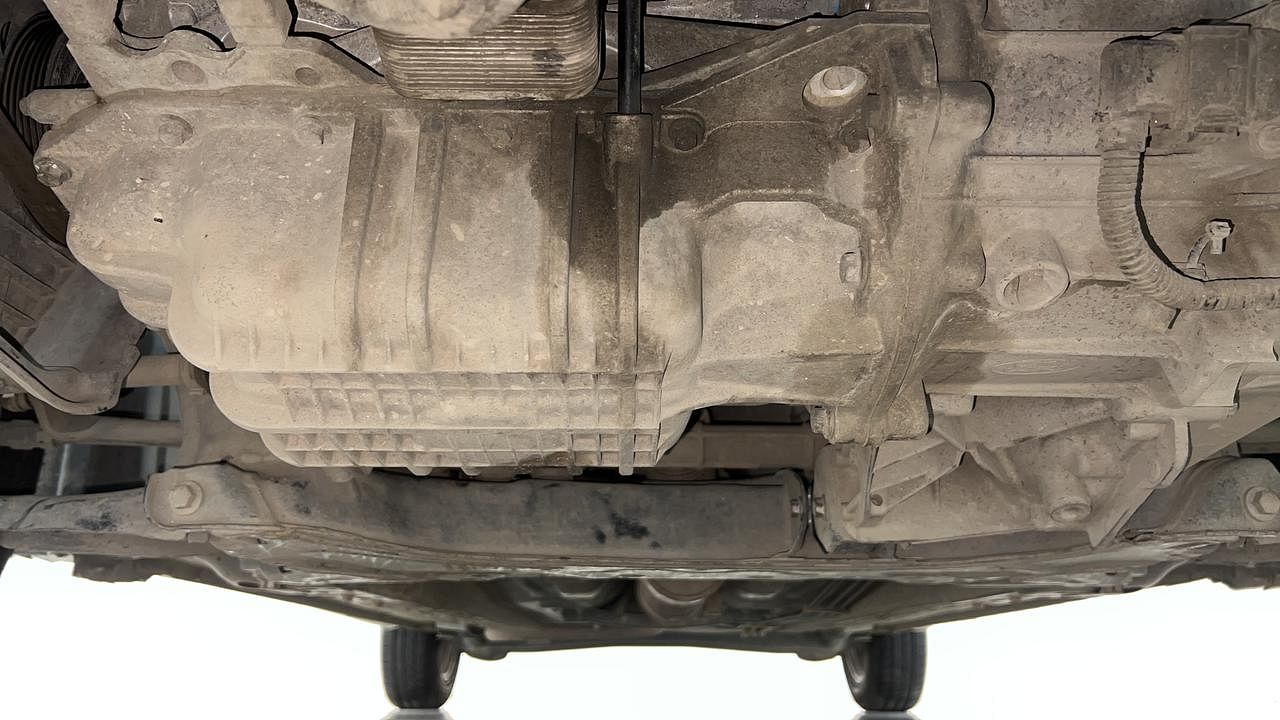 Used 2015 Ford Figo Aspire [2015-2019] Titanium 1.5 Ti-VCT AT Petrol Automatic extra FRONT LEFT UNDERBODY VIEW