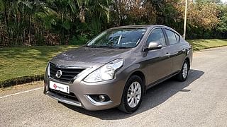 Used 2017 Nissan Sunny [2011-2014] XV CVT Petrol Petrol Automatic exterior LEFT FRONT CORNER VIEW