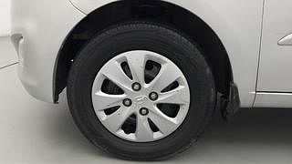 Used 2012 Hyundai i10 [2010-2016] Asta Petrol Petrol Manual tyres LEFT FRONT TYRE RIM VIEW