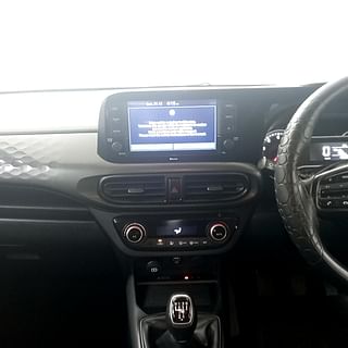 Used 2022 Hyundai Grand i10 Nios Sportz 1.0 Turbo GDI Petrol Manual interior MUSIC SYSTEM & AC CONTROL VIEW