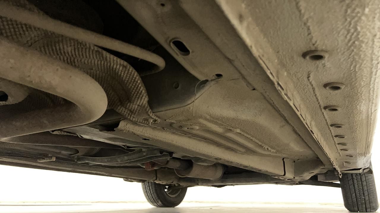 Used 2016 Ford Figo [2015-2019] Trend 1.2 Ti-VCT Petrol Manual extra REAR RIGHT UNDERBODY VIEW