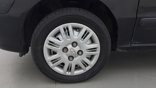 Used 2011 Hyundai Santro Xing [2007-2014] GLS Petrol Manual tyres LEFT FRONT TYRE RIM VIEW