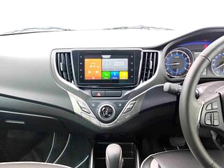 Used 2021 Maruti Suzuki Baleno [2019-2022] Alpha AT Petrol Petrol Automatic interior MUSIC SYSTEM & AC CONTROL VIEW