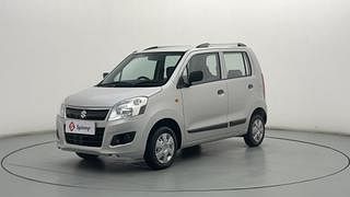 Used 2015 Maruti Suzuki Wagon R 1.0 [2013-2019] LXi CNG Petrol+cng Manual exterior LEFT FRONT CORNER VIEW