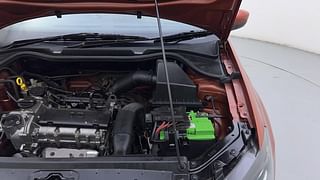 Used 2015 Volkswagen Polo [2015-2019] Highline1.2L (P) Petrol Manual engine ENGINE LEFT SIDE HINGE & APRON VIEW