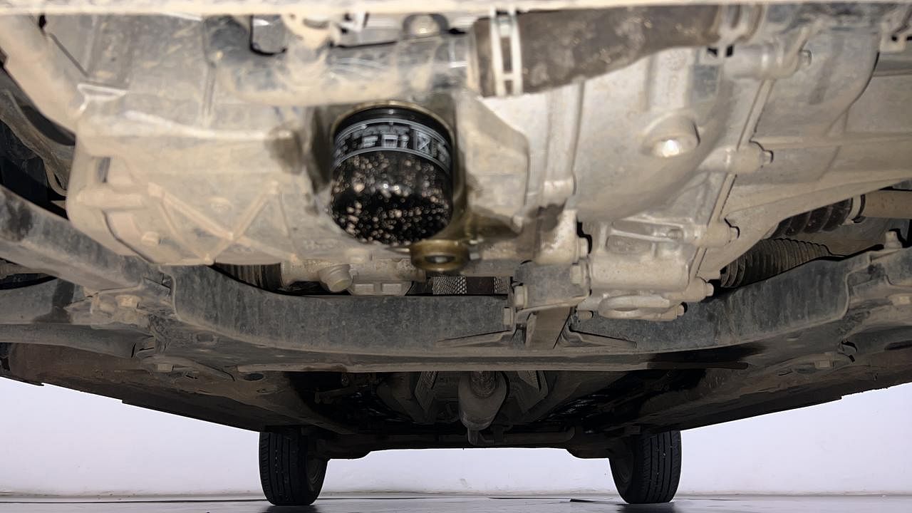 Used 2022 Nissan Magnite XV Petrol Manual extra FRONT LEFT UNDERBODY VIEW