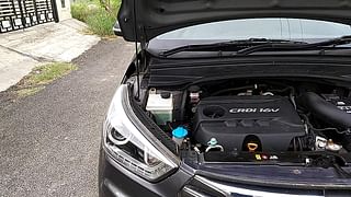 Used 2017 Hyundai Creta [2015-2018] 1.6 SX (O) Diesel Manual engine ENGINE RIGHT SIDE HINGE & APRON VIEW