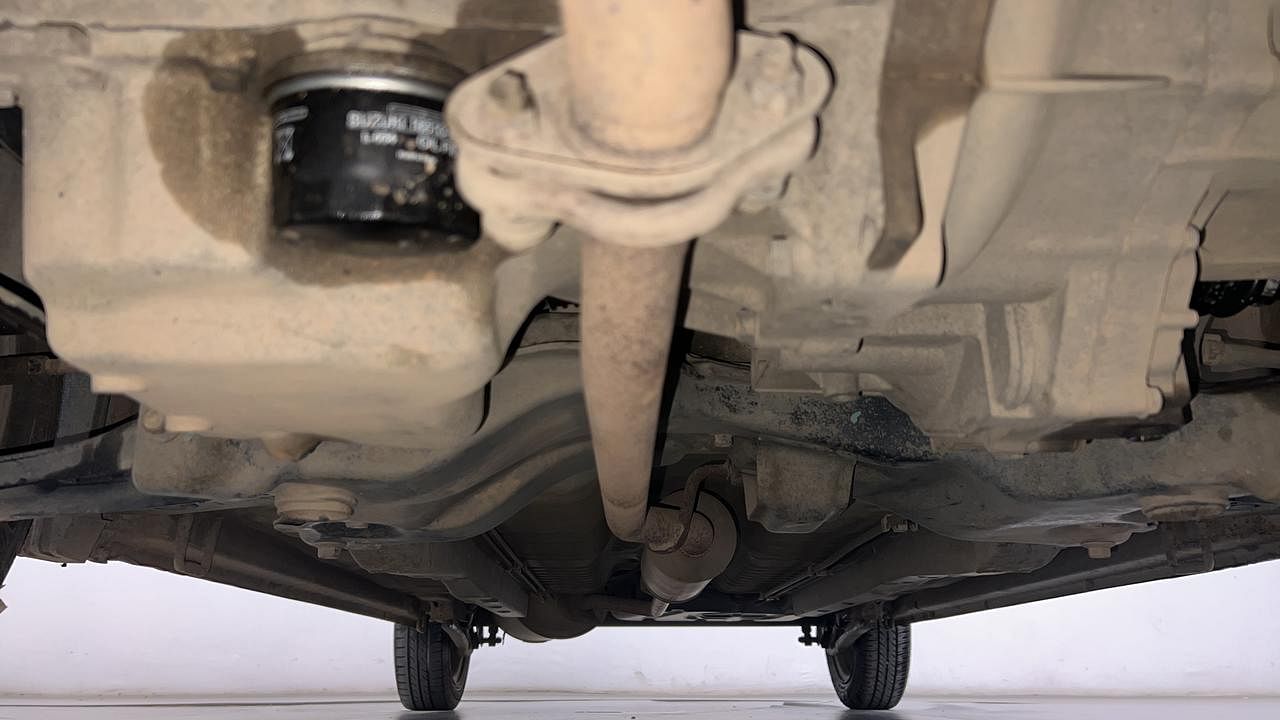 Used 2012 Maruti Suzuki Wagon R 1.0 [2010-2019] VXi Petrol Manual extra FRONT LEFT UNDERBODY VIEW
