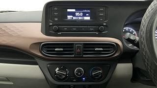 Used 2022 Hyundai Aura S 1.2 CNG Petrol Petrol+cng Manual interior MUSIC SYSTEM & AC CONTROL VIEW