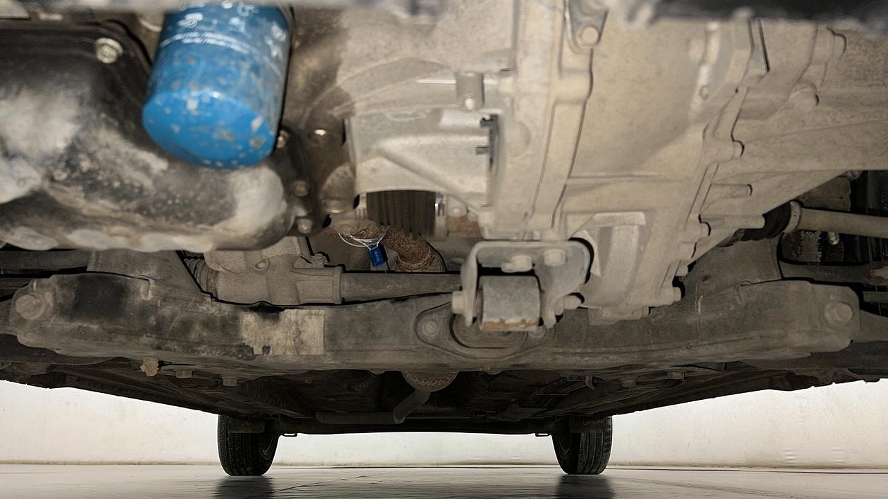 Used 2021 Hyundai Grand i10 Nios Sportz 1.2 Kappa VTVT Petrol Manual extra FRONT LEFT UNDERBODY VIEW