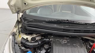 Used 2013 Hyundai Grand i10 [2013-2017] Magna 1.2 Kappa VTVT Petrol Manual engine ENGINE RIGHT SIDE HINGE & APRON VIEW