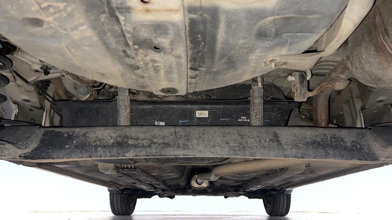 Used 2016 Hyundai Grand i10 [2013-2017] Sportz 1.2 Kappa VTVT Petrol Manual extra REAR UNDERBODY VIEW (TAKEN FROM REAR)