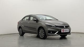 Used 2019 Maruti Suzuki Ciaz Alpha Petrol Petrol Manual exterior RIGHT FRONT CORNER VIEW