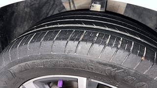 Used 2022 Skoda Slavia Style 1.5L TSI MT Petrol Manual tyres RIGHT FRONT TYRE TREAD VIEW