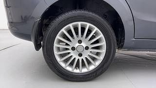 Used 2016 Tata Zest [2014-2019] XT Petrol Petrol Manual tyres RIGHT REAR TYRE RIM VIEW