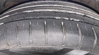 Used 2021 Maruti Suzuki Swift ZXI AMT Petrol Automatic tyres LEFT FRONT TYRE TREAD VIEW