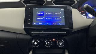 Used 2021 Nissan Magnite XV Turbo CVT Petrol Automatic interior MUSIC SYSTEM & AC CONTROL VIEW