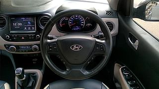 Used 2017 Hyundai Grand i10 [2013-2017] Asta 1.2 Kappa VTVT Petrol Manual interior STEERING VIEW