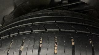 Used 2018 Mahindra XUV500 [2018-2021] W11 option AT Diesel Automatic tyres LEFT REAR TYRE TREAD VIEW
